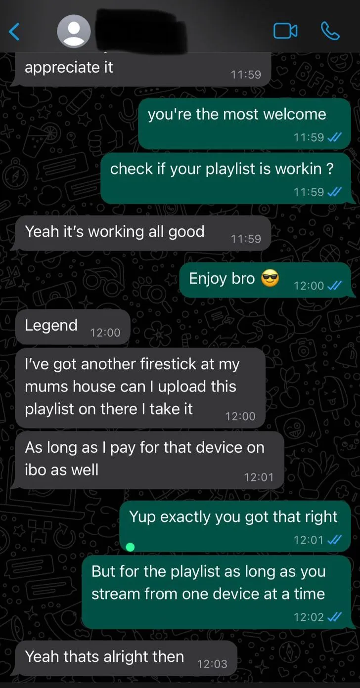SupportIPTV Verified Customer Review
