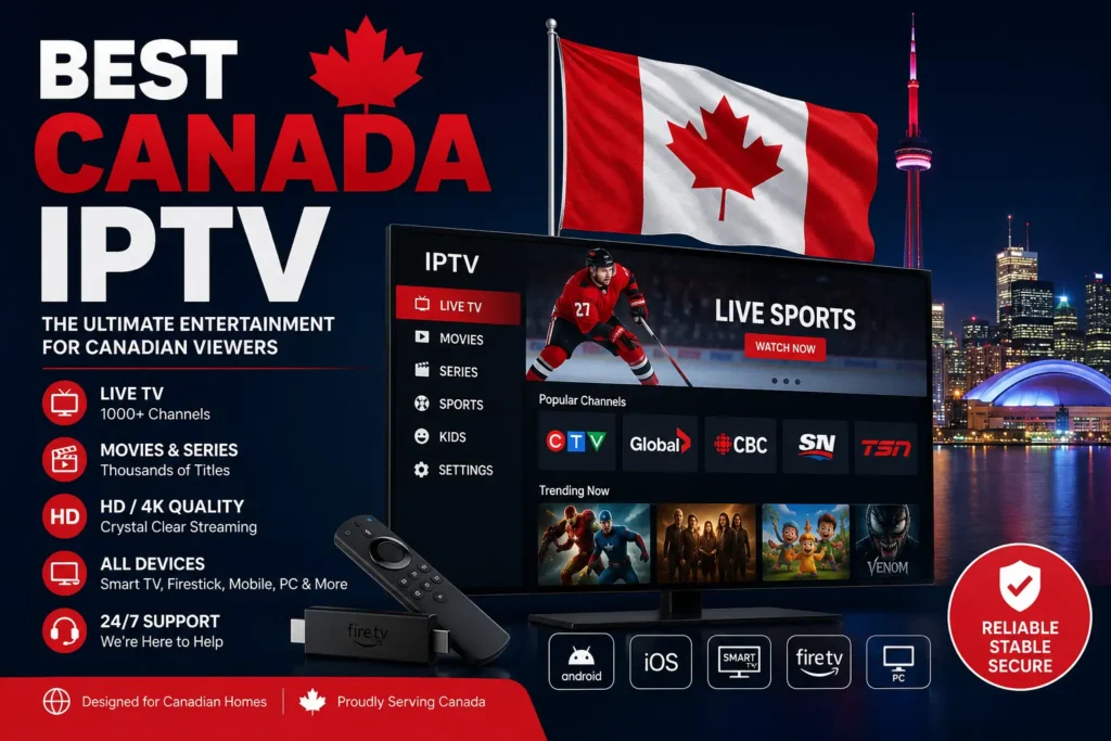 Best Canada IPTV: A Comprehensive Buyer’s Guide for Canadian Viewers